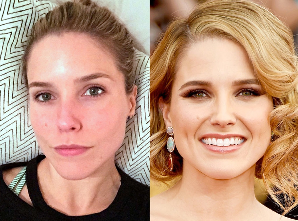 sophia bush without makeup