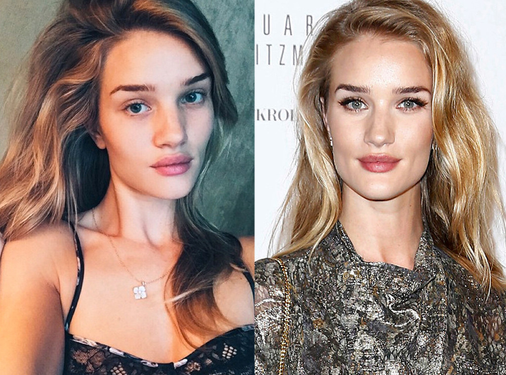 Rosie Huntington-Whiteley from Stars Without Makeup | E! News