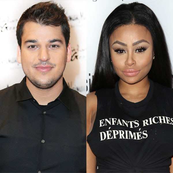 Rob Kardashian And Blac Chyna Are Dating But Theres Drama E Online Uk