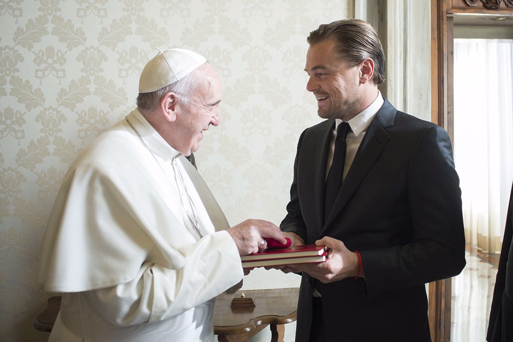 Leonardo DiCaprio, Pope Francis