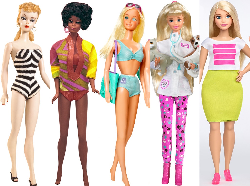 different barbie body types