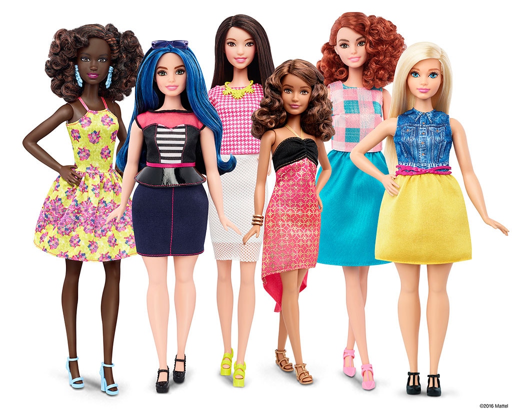 Barbie, Mattel, Curvy
