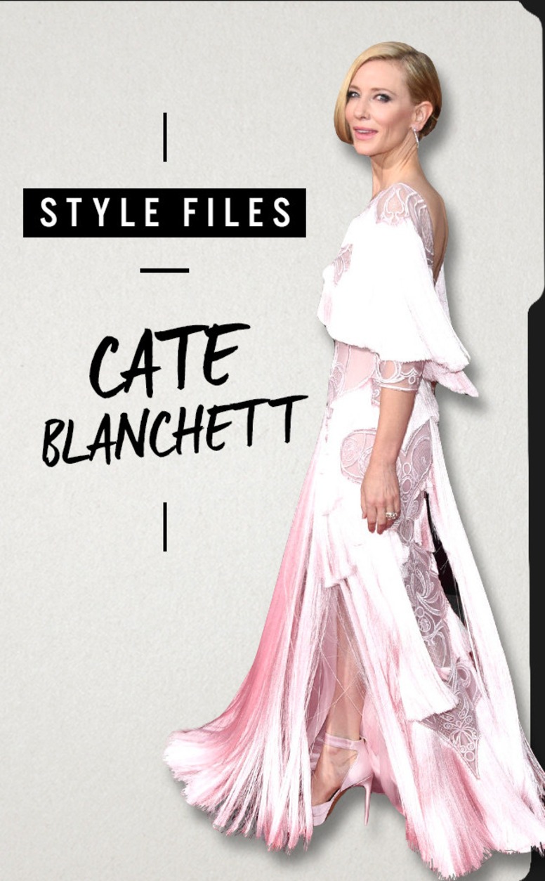 ESC, Cate Blanchett, Style File