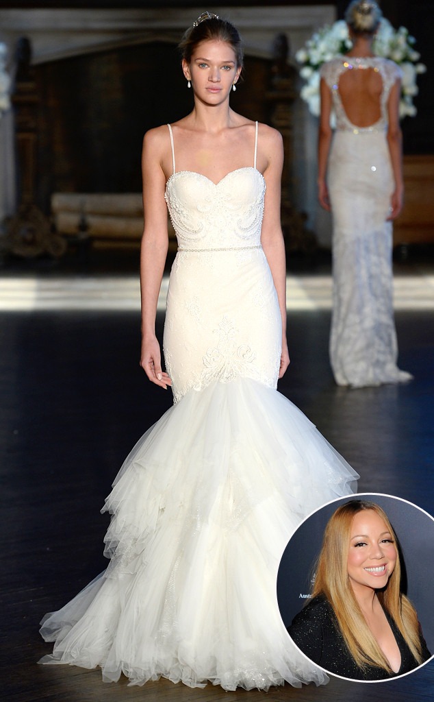Our Wedding Dress Predictions For Mariah Carey S Upcoming Nuptials