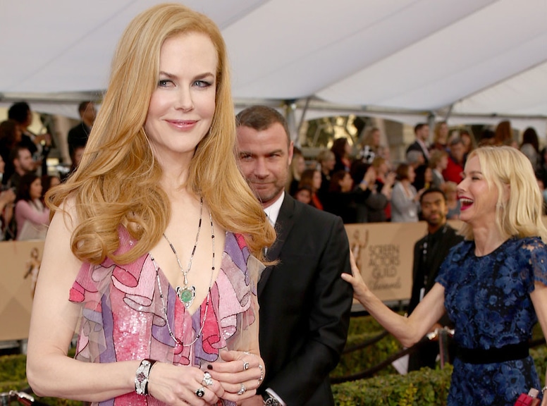 Naomi Watts, Liev Schreiber, Nicole Kidman, SAG Awards 2016, Candids