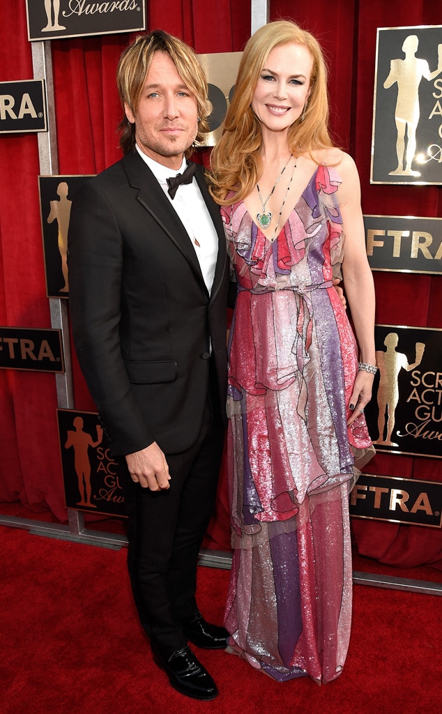Keith Urban, Nicole Kidman, SAG Awards 2016, Couples