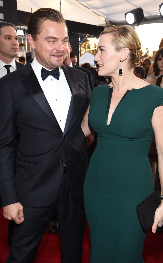 Leonardo DiCaprio, Kate Winslet, SAG Awards 2016, Candids