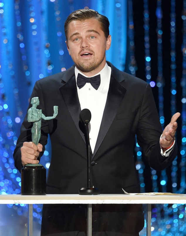 Leonardo DiCaprio, SAG Awards, Winners