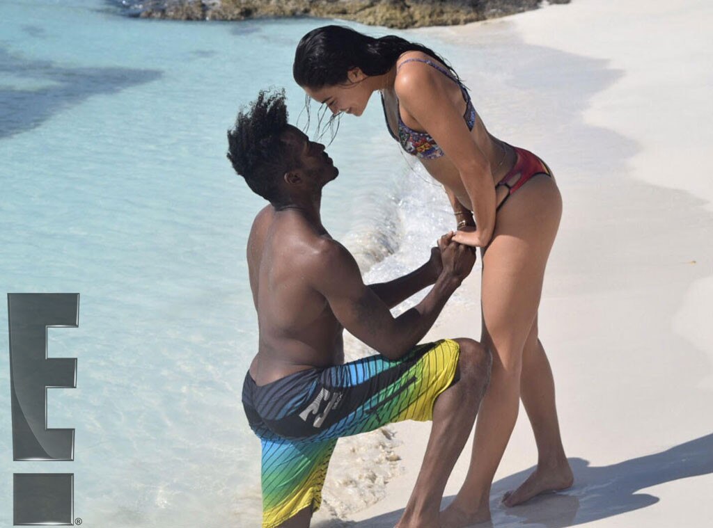 ?Shanina Shaik and DJ Ruckus proposal