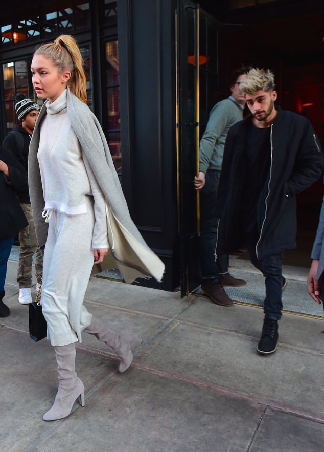 Gigi Hadid And Zayn Malik Go Apartment Hunting In Nyc E