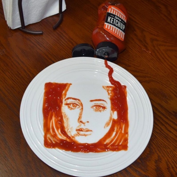 Rob Ferrel Ketchup Art