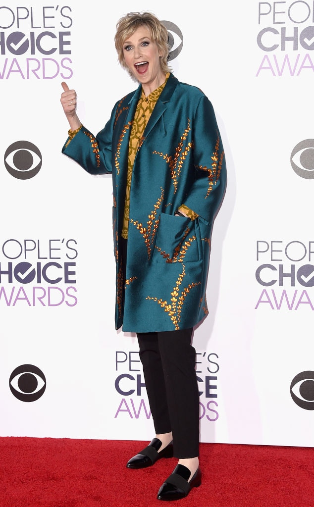 Jane Lynch from 2016 People's Choice Awards Red Carpet Arrivals | E! News