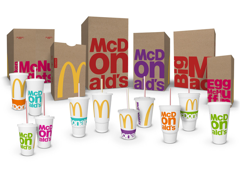 McDonald's Tries to Be Chic With New Cups, Boxes and Bags E! News