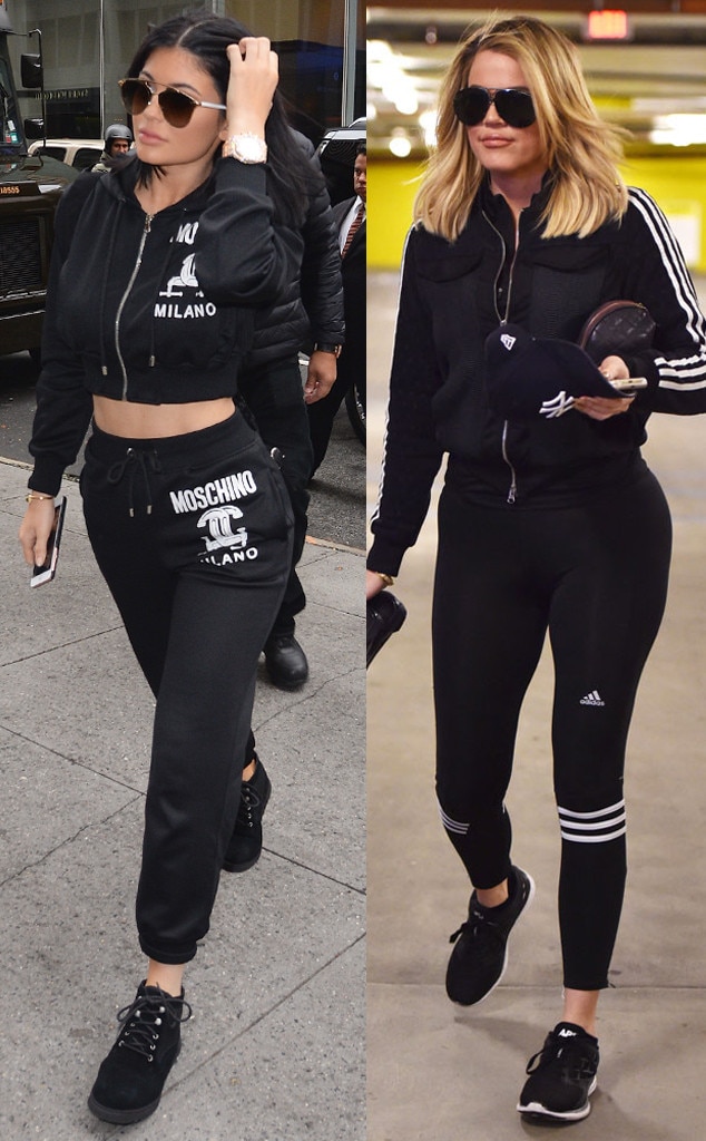 Khloe kardashian best sale adidas tracksuit