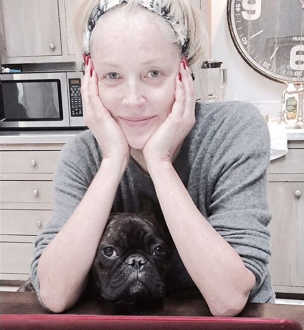 Sharon Stone, 57, Looks Beautiful In Makeup-Free Photo | E! News