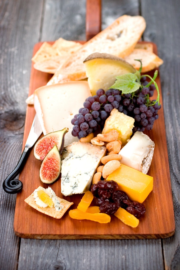 Fruit and Cheese Plate, Fieri or Fast food