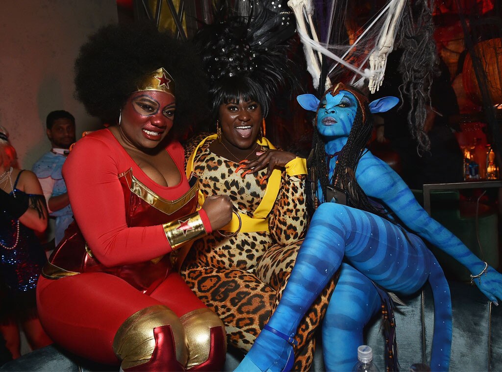 Adrienne Moore, Danielle Brooks, Cynthia Erivo from Stars Celebrate