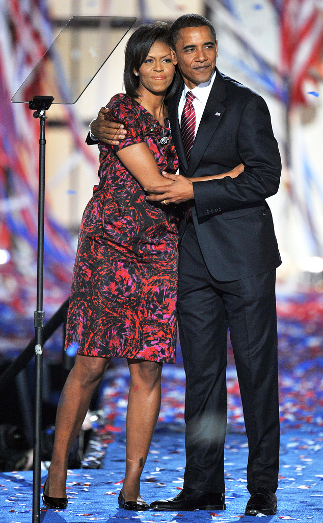 Historic Embrace from President Obama and Michelle Obama's Sweetest ...