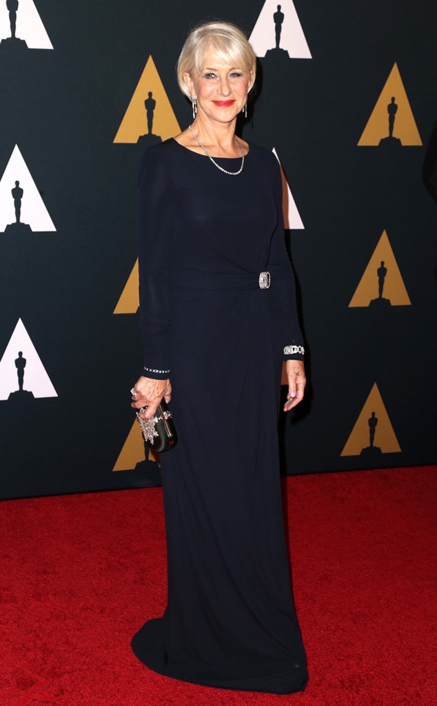 Helen Mirren from Governors Awards 2016 Red Carpet Arrivals | E! News