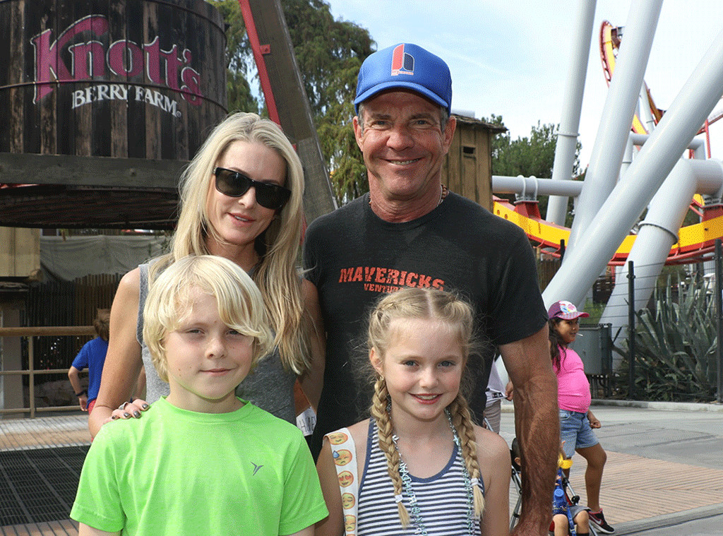 Dennis Quaid and Kimberly Buffington from Celebrity Parents With Twins