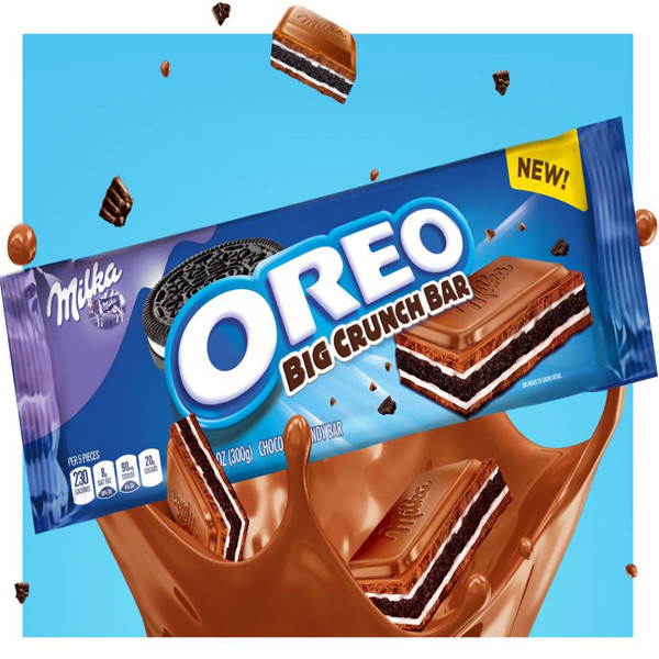 Oreo Just Released a New Candy Bar That Looks Like Edible Happiness