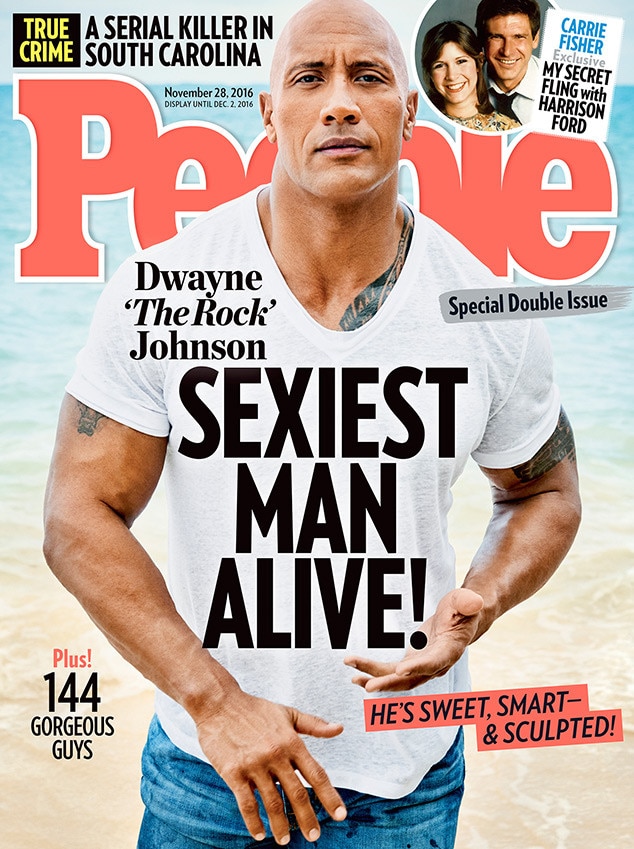 Dwayne Johnson 2016 From Peoples Sexiest Man Alive Through The Years E News 