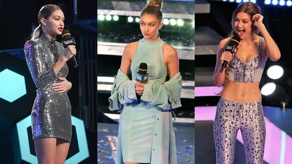 A Fashion Flashback To Gigi Hadids 2016 Mmva Hosting Looks