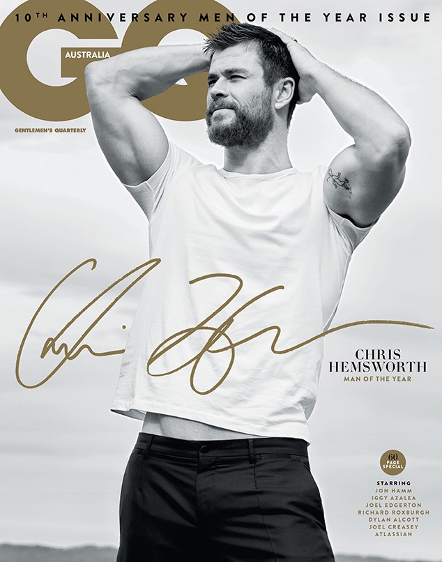 Chris Hemsworth Named Gq Australias Man Of The Year E News 