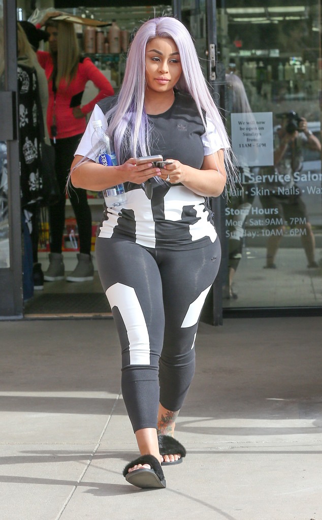 Blac Chyna Steps Out for the First Time Since Giving Birth to Baby