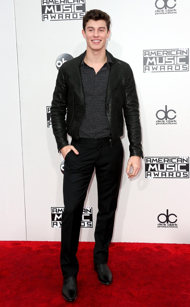 Shawn Mendes, AMAs, 2016 American Music Awards, Arrivals