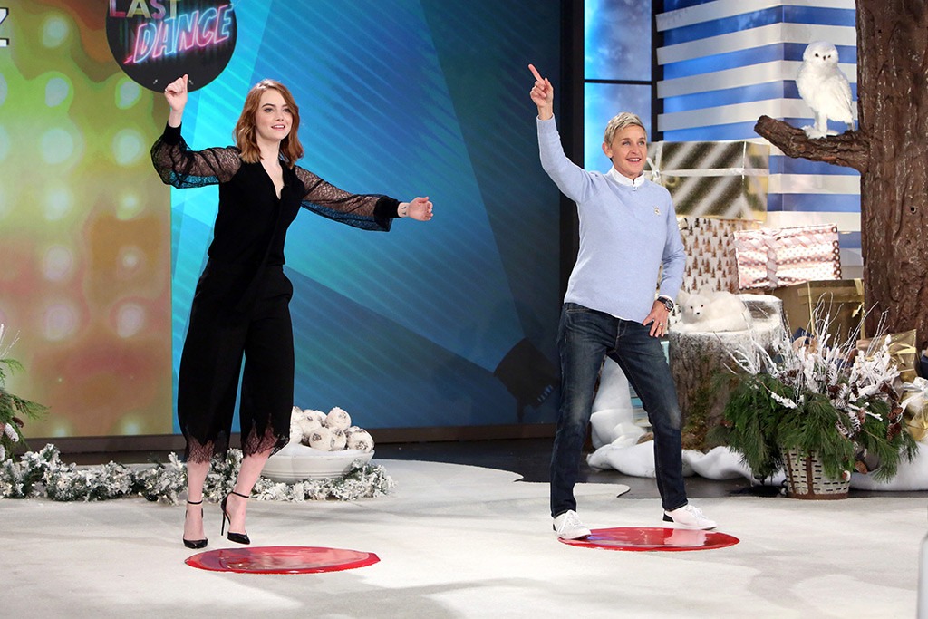 Emma Stone, The Ellen DeGeneres Show