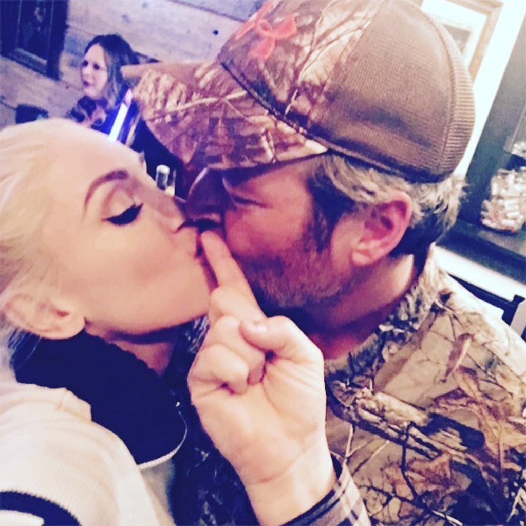 Gwen Stefani, Blake Shelton, Thanksgiving, Instagram