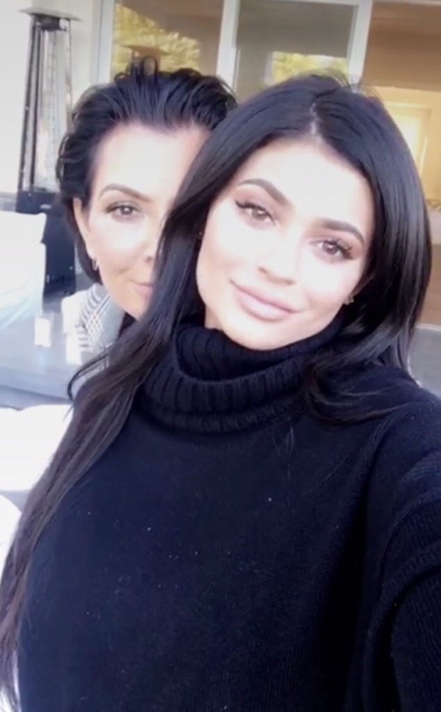 Kylie Jenner, Kris Jenner, Thanksgiving