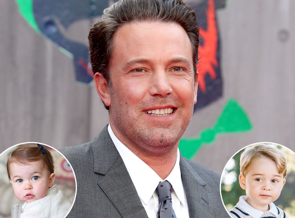 Ben Affleck, Princess Charlotte, Prince George