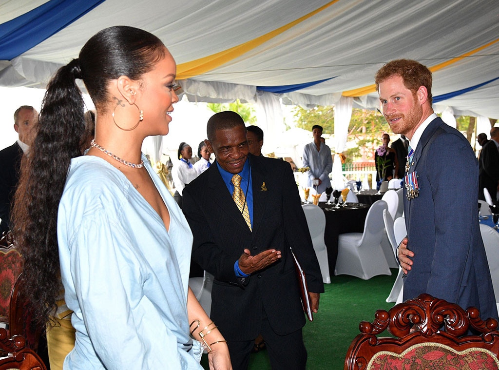 Oh Hi, Rihanna from Prince Harry's Visit to the Caribbean | E! News