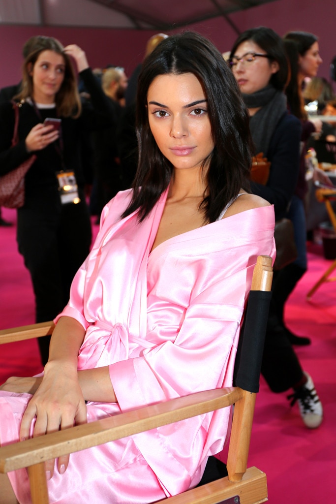 Kendall Jenner from Backstage at the 2016 Victoria's Secret Fashion ...