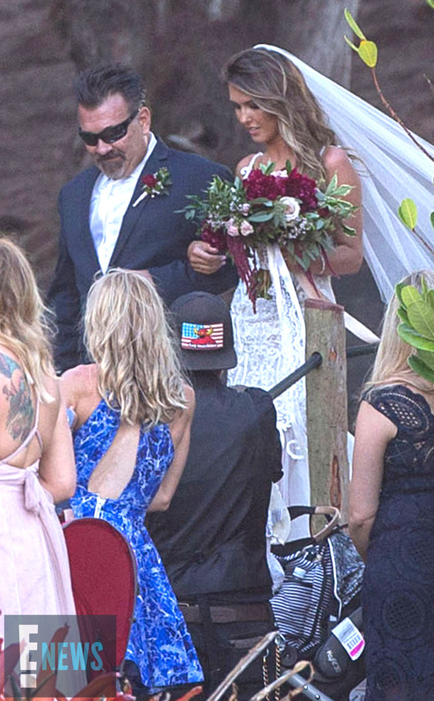 Lauren Conrad serves as bridesmaid at pal's Cali wedding