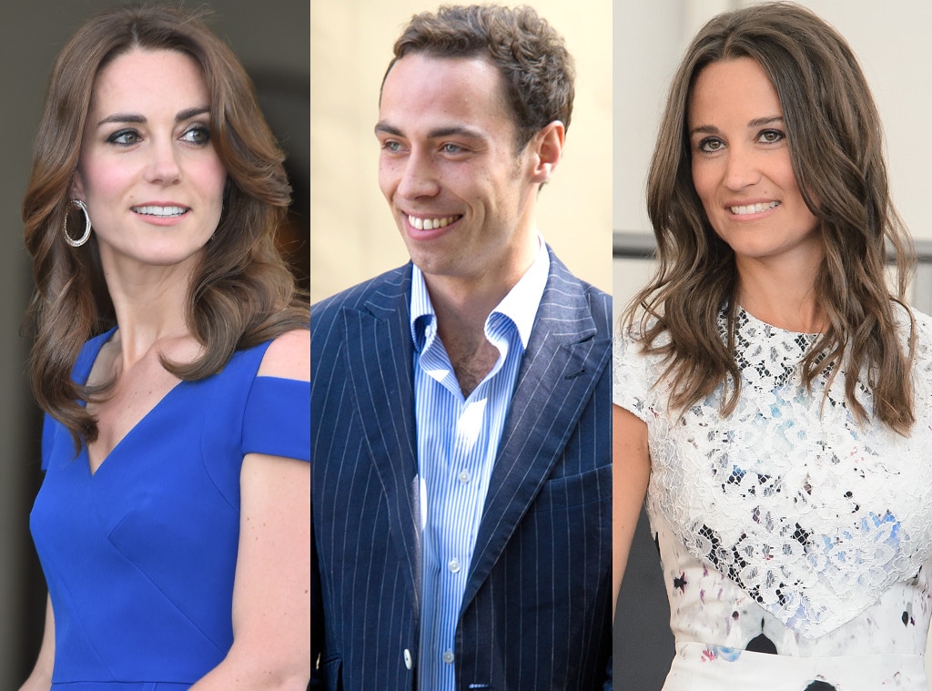 Kate Middleton, James Middleton, Pippa Middleton