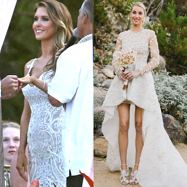 Comparing All The Hills Stars Weddings