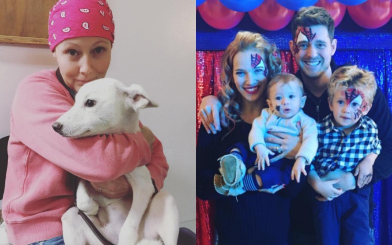 Shannen Doherty, Michael Buble, Luisana Lopilato