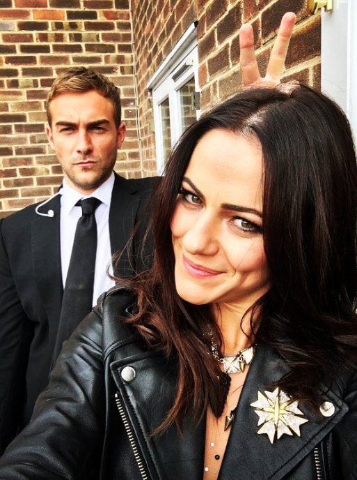 Tom Austen & Alexandra Park from Behind the Scenes of The Royals Season 3