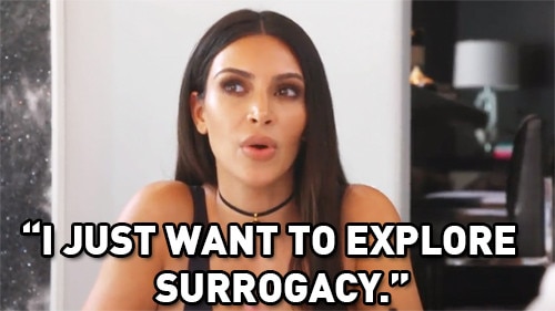Seorang dokter kandungan menyarankan Kim Kardashian untuk menggunakan ibu pengganti. (Sumber: Eonline)