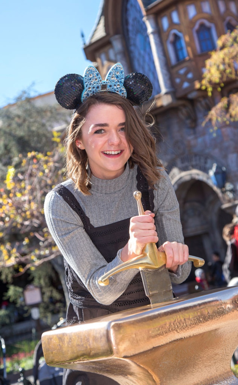 Maisie Williams, Disneyland