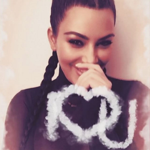 Kim Kardashian, Snapchat, Instagram