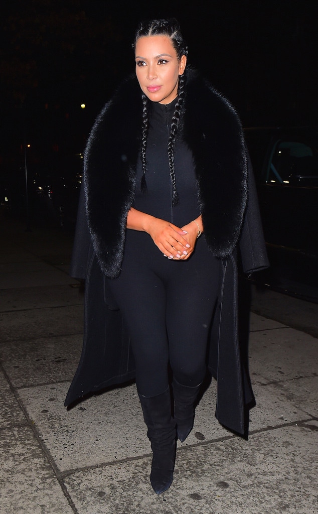 Kim Kardashian, New York Fashion Week Star Sightings