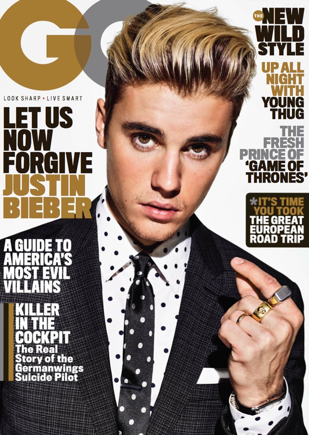 Justin Bieber, GQ