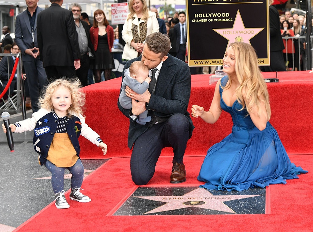 Ryan Reynolds, Blake Lively, James, Baby