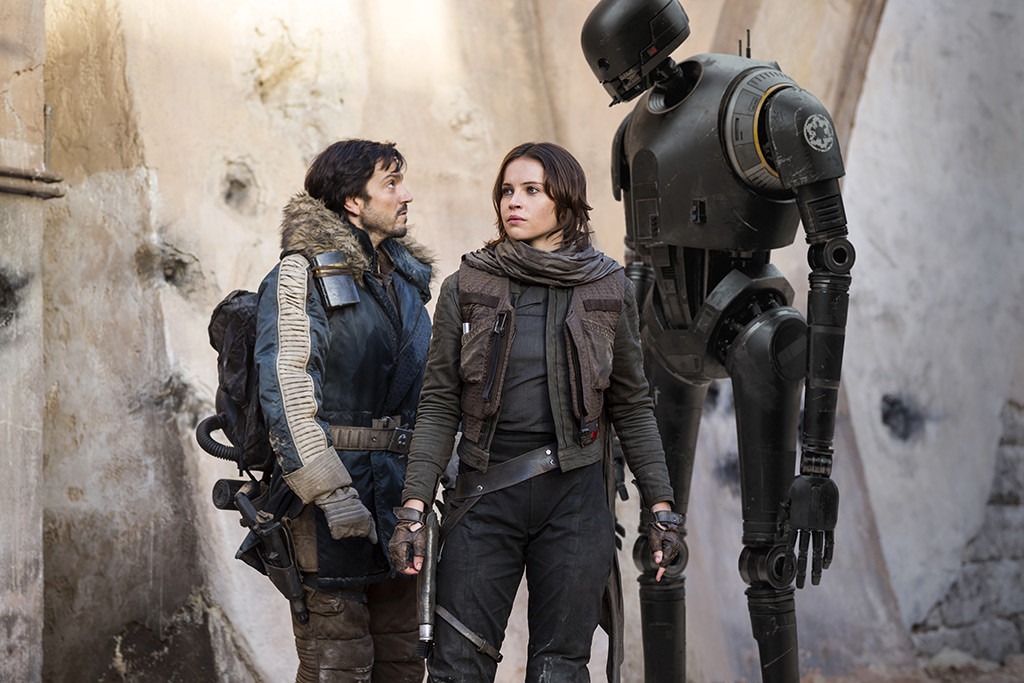 Rogue One, Star Wars, Diego Luna, Felicity Jones, Alan Tudyk