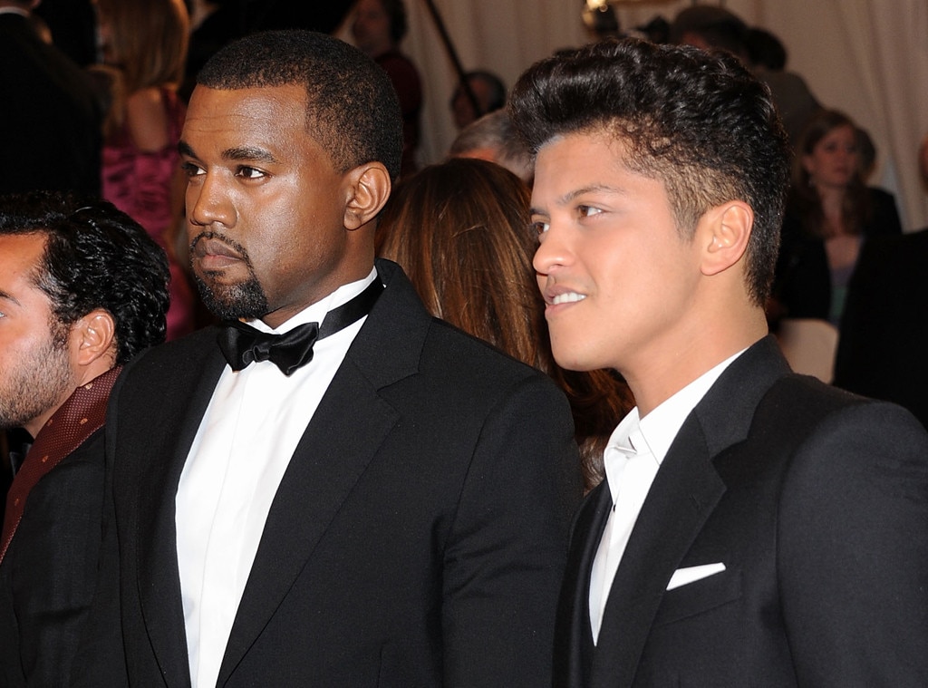 Kanye Vs Bruno Mars From A History Of Kanye Wests Feuds From