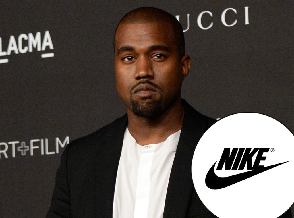 Kanye vs. Nike from A History of Kanye West's Feuds: From George W ...